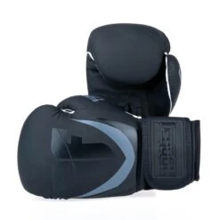 Fighter Boxing Gloves Spikes - Black, TH1612PUSBK