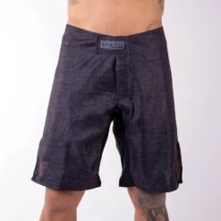 Fighter MMA Shorts - Life Is A Fight - Gray, FSHM-12 -Boxing Shop a33f446b2a54c1358d6a78faa0cc68da