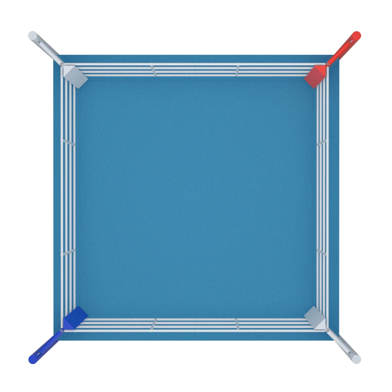 Training Boxing Ring FIGHTER Stage 0.3m - 4 Ropes, TBR-SM03 5 Training Boxing Ring FIGHTER Stage 0.3m - 4 Ropes, TBR-SM03 - Image 3