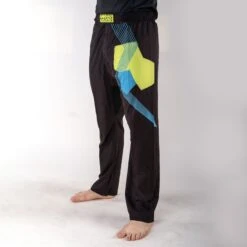 Fighter Pants - FIGHT - Black/blue/green, FF-P003BBY -Boxing Shop ad559be67b8ffa4f3baba3d07142d10d