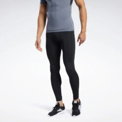 Reebok Workout Ready Compression Tights - Black, FP9107 -Boxing Shop b00554b934f8fcc95dde8c8a97499c55