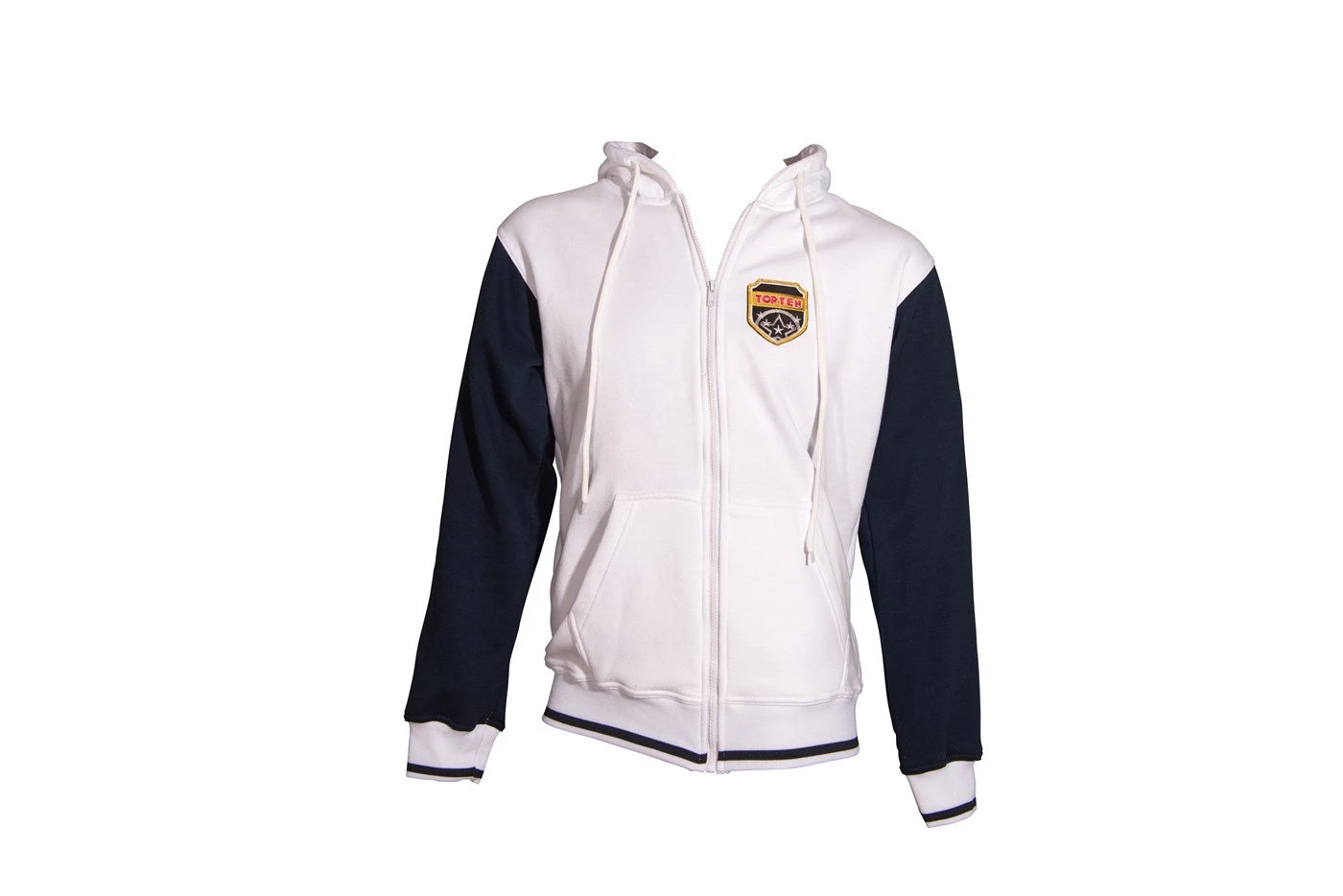 Hooded Jacket TOP TEN Coat Of Arms - White/blue, 19111-16 3 Hooded Jacket TOP TEN Coat Of Arms - White/blue, 19111-16