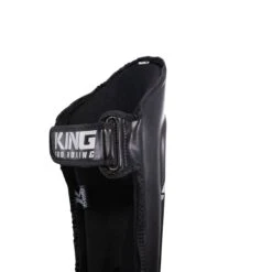 King Pro Boxing Shin Guards - Black/white -Boxing Shop booter6441