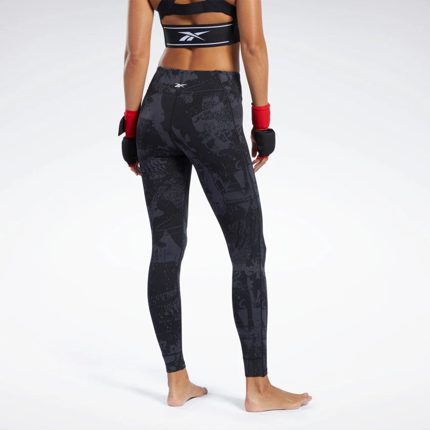Reebok Combat Jacquard Lux Tights, FK2429 6 Reebok Combat Jacquard Lux Tights, FK2429 - Image 4