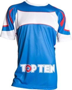 Top Ten Training Tee - Blue/white, 1614-61
