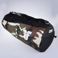 Fighter Roll Gym Bag - Black/camo, FSB-06 -Boxing Shop da7cc1bb5a5174f749a2e83070b2d670