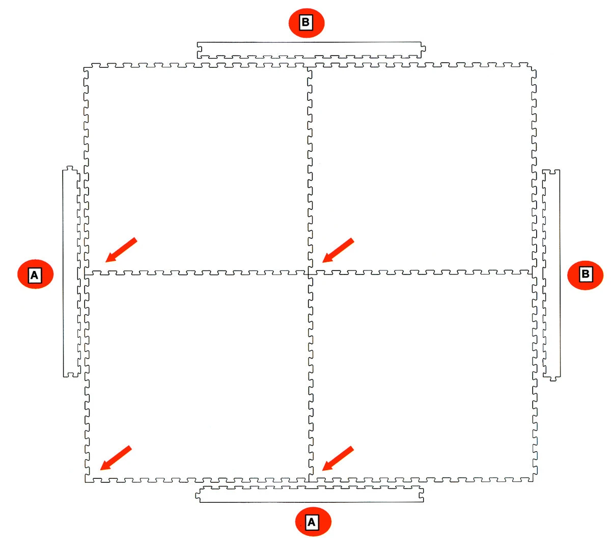 Basic Karate, TKD Tatami 2,2 Cm, 85146861 4 Basic Karate, TKD Tatami 2,2 Cm, 85146861 - Image 2