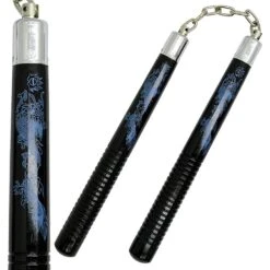 Nunchaku Overall Carved - Black/blue -Boxing Shop efdsfxcur4ap3vo57q8r loxoix9kzxsmkapo
