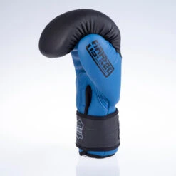 Fighter Boxing Gloves SPLIT- Matt Blue/black, FBG-001BBL -Boxing Shop eff8ada1b2615a665b42c34e0bc48cb4