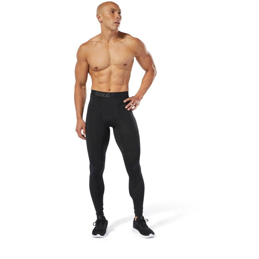 Reebok Compression Tights - Black, DP6169 3 Reebok Compression Tights - Black, DP6169