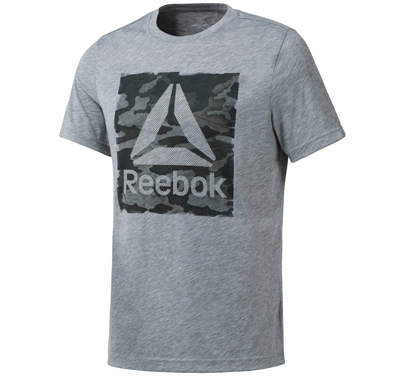 Reebok Camo Logo T-Shirt Grey, CF3849 3 Reebok Camo Logo T-Shirt Grey, CF3849