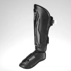 Fighter Shinguards Thai Ergo - Black/gray, FSG-004BG -Boxing Shop ffab889dbf19c3d8b1fd2d077b6ff707