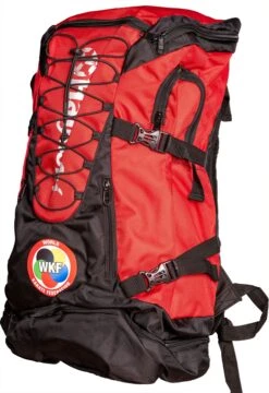 Hayashi WKF Giant Backpack - 8011-4 -Boxing Shop hayashi backpack giant black red 8011 right