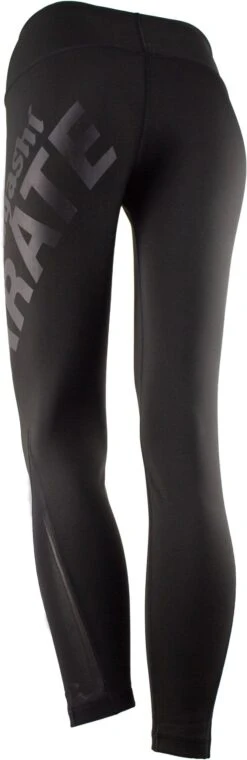 Hayashi Karate Leggings "Raven" For Women- 148-9 -Boxing Shop hayashi leggings tights raven black 148 99 back