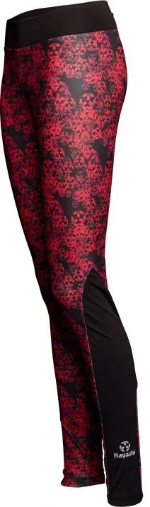 Hayashi Flowers Leggings - Red/black