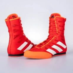 Adidas Boxing Shoes Box Hog 4 - Red -Boxing Shop mat hog 4 red 10
