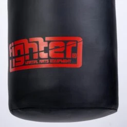 Fighter Heavy Bag - Black (Diameter 34cm) -Boxing Shop pytle sher cerna02