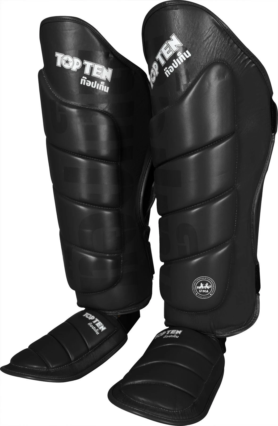 Top Ten IFMA Shinguards Theep - Black 4 Top Ten IFMA Shinguards Theep - Black - Image 2