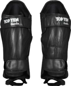 Top Ten IFMA Shinguards Theep - Black 8 Top Ten IFMA Shinguards Theep - Black -Boxing Shop top ten instep shinguard ifma theep black 32196 4 rear 3