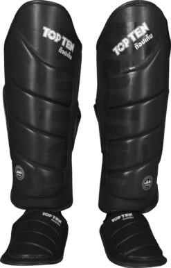 Top Ten IFMA Shinguards Theep - Black 9 Top Ten IFMA Shinguards Theep - Black -Boxing Shop top ten instep shinguard ifma theep black 32196 a front 3