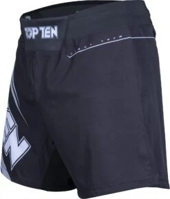 Top Ten MMA Shorts Fight Team - Black 9 Top Ten MMA Shorts Fight Team - Black -Boxing Shop top ten mma short fight team black 18154 b right 1