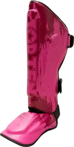 Top Ten Shin- And Instep Guard “Power Ink” - Pink 9 Top Ten Shin- And Instep Guard “Power Ink” - Pink -Boxing Shop top ten shin guard power ink pink 32194 right 1